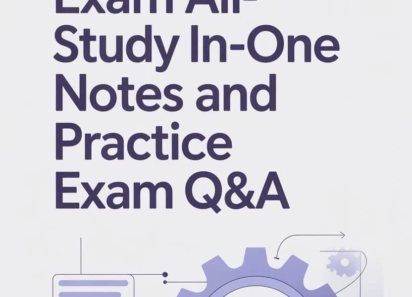 Pl-400 exam all-in-one study notes and practice exam q&a.